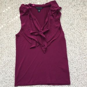 Banana Republic Pink tie blouse